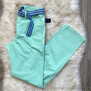 NWT Polo Ralph Lauren Mint Green Belted Chino Pants Boys 18